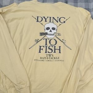 Dying to fish long sleeve T
